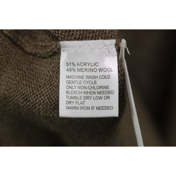 Loft by Ann Taylor Short Sleeve Sweater Dress-Merino Wool Blend-Size M/P - Picture 5 of 9